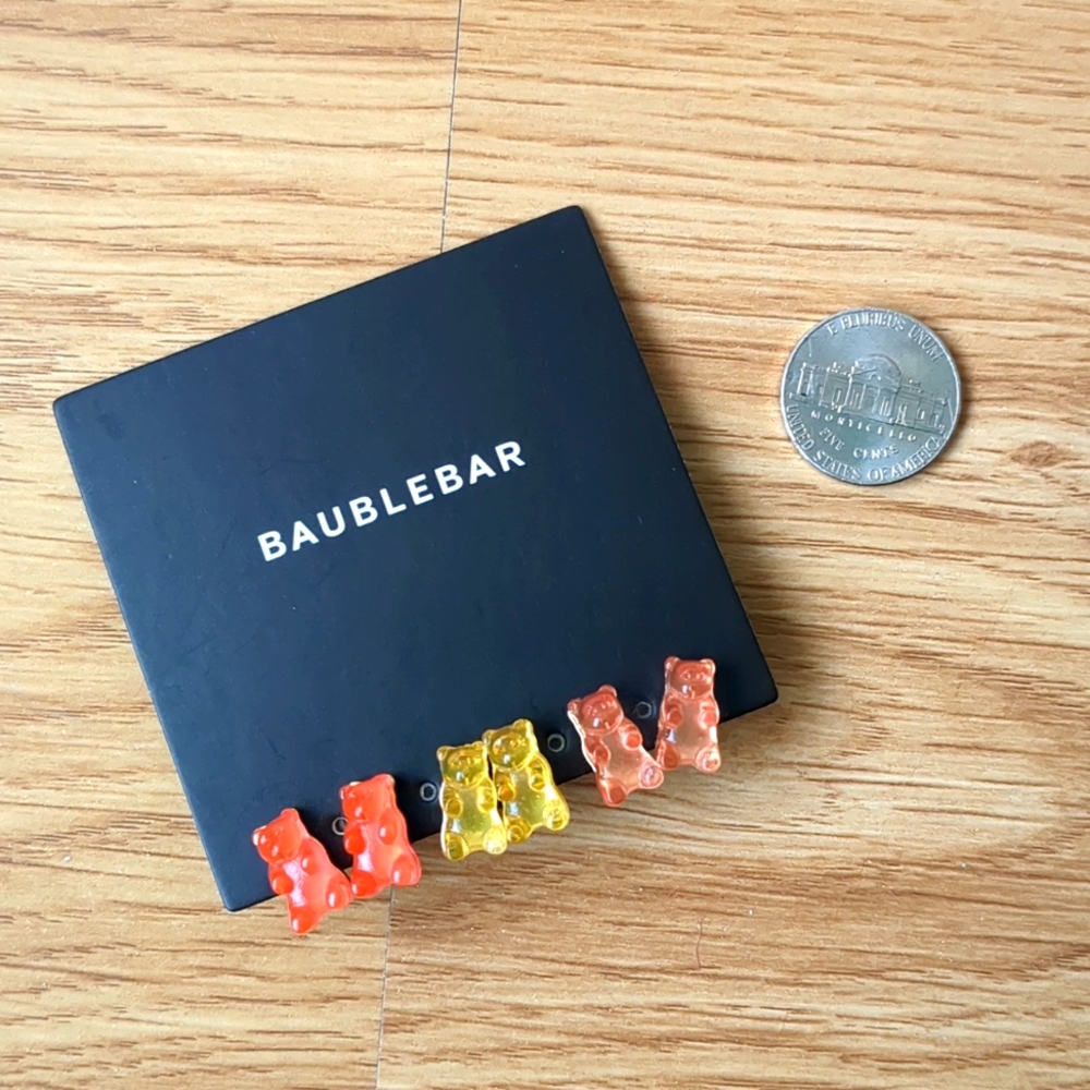 BaubleBar Gummy Bear Earrings